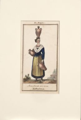776.  CÍRCULO DE ANTONIO RODRIGUEZ (Escuela española, siglo XIX)Labradora de Aragón