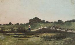 532.  ESCUELA ESPAÑOLA, SIGLO XIXPareja de paisajes