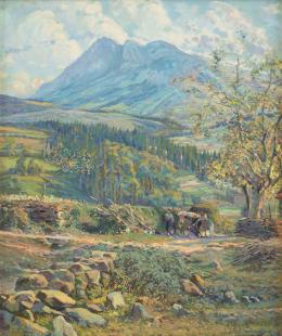 645.  JUAN FERRER CARBONELL (Madrid, 1892-1985)Monte Udala, Elorrio, Vizcaya