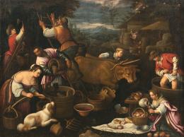 571.  CÍRCULO DE BASSANO, SIGLO XVIIAlegoría del otoño