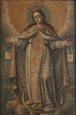 799.  ESCUELA CARAQUEÑA, SIGLO XVIIINuestra Señora de la Merced