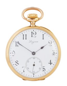 435.  Reloj lepine LONGINES en oro c.1930