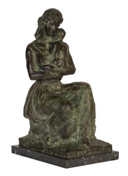 925.  SEBASTIÁN MIRANDA (Oviedo, 1885 - Madrid, 1975)Maternidad