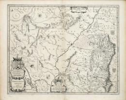 818.  JOANNE BAPTISTA LABANNA (1555-1624), WILLEM BLAEU (1571-1638) y  JOAN BLAEU (1596-1673)Aragón: "Arragonia regnum"