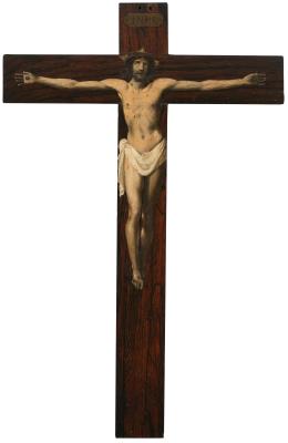 838.  ESCUELA MADRILEÑA, SIGLO XVIICristo crucificado