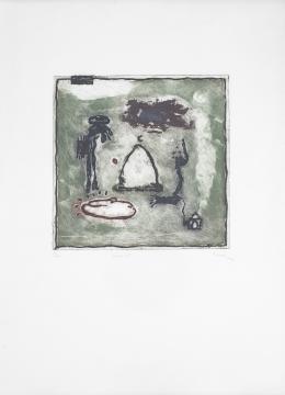 973.  JAFAR T.KAKI (Khanaquin, Irak, 1951)Lote de 2 grabados