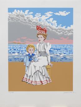 951.  ISABEL VILLAR  (Salamanca, 1934)ST, 1982