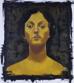 1020.  GEISYS GÓMEZ GONZÁLEZ (Pinar del Río, Cuba, 1970)Isidora Duncan, 2004