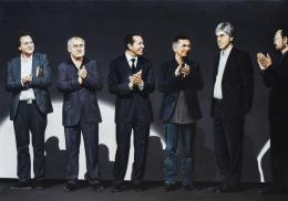 1078.  KEPA GARRAZA (Berango, Vizcaya, 1979)Daniel Birnbaum, Damien Hirst, Jeff Koons, Andreas Gursky, Kepa Garraza, Takashi Murakami, Kiev, 2010-2011