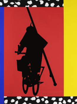 947.  EDUARDO ARROYO (Madrid, 1937 - 2018)Madrid-París-Madrid, 1987