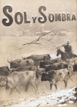 898.  DANIEL PEREA Y ROJAS (Madrid, 1834-1909)Portada Sol y Sombra