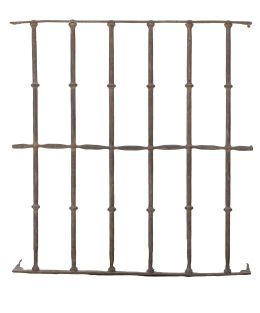 1454.  Reja de hierro forjado.España, S. XVII - XVIII.