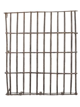 1450.  Reja de hierro forjado.España, S. XVII - XVIII.