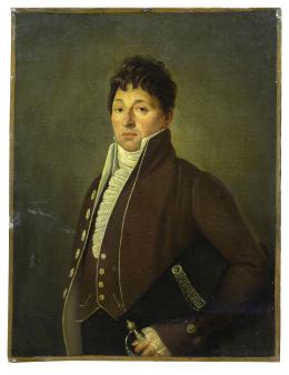 869.  ESCUELA CENTROEUROPEA, SIGLO XIXRetrato de caballero