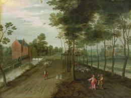 858.  HANS BOL (Malinas, 1534- Ámsterdam,1593)Abril: la parábola del sembrador