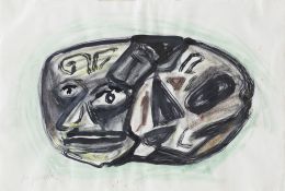 1120.  A.R. PENCK (Dresde, Alemania, 1939 - Zúrich, Suiza, 2017)