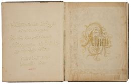 947.  Álbum de dibujos coleccionados por la Excma. señora marques