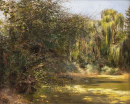 905.  JOSÉ PINELO (Cádiz,1861- Sevilla,1922)Paisaje