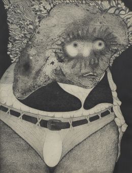 1034.  FRANCISCO PEINADO (Málaga, 1941)Sin título, 1975