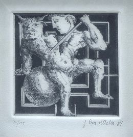 947.  LUIS GORDILLO (Sevilla, 1934)Lote de cuatro grabados 