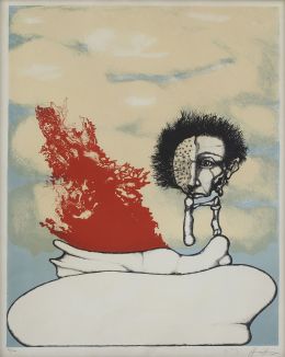 1031.  Lote de tres obras gráficas de los siguientes autores: Josp María Subirachs, Eduardo Arranz-Bravo y Francisco Álvarez