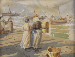 827.  ENRIQUE MARTÍNEZ CUBELLS (Madrid, 1874-Málaga, 1947), ENRIQ