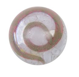 1403.  Pisapapeles con serpiente.Baccarat, mediados del S. XIX.