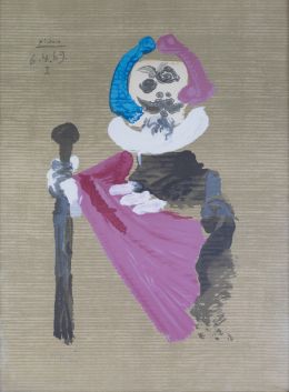 1078.  PABLO PICASSO (Málaga, 1881 - Mougins, 1973)Les portraits imaginaires, 1969