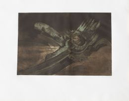 1073.  LUCIO MUÑOZ (Madrid, 1929 - 1998)Sin título, 1979