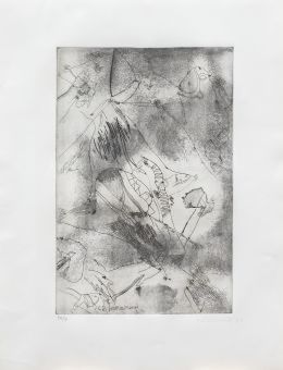 1033.  JOSEP GUINOVART (Barcelona, 1927 - 2007)Sin título, 1980