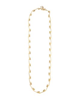 228.  Collar años 70 compuesto por piezas a modo de clavos de oro