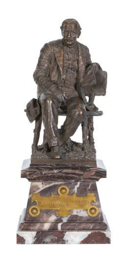 1256.  Mariano Benlliure (1862-1947)
Boceto para la estatua del e