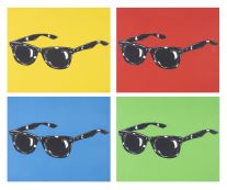 1087.  ANTONIO DE FELIPE (Valencia, 1965)Gafas de sol wayfarer