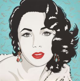 1089.  ANTONIO DE FELIPE (Valencia, 1965)Liz Taylor y Grace Kelly