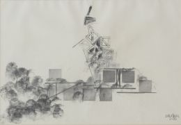 985.  IGNACIO ALCÁZAR (Madrid, 1963)Sin título, 2000