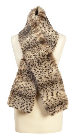 395.  Bufanda vintage de piel de gato montes