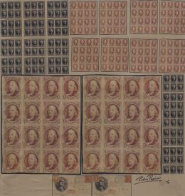 1090.  PIETRO PSAIER (Italia, 1936 - Sri Lanka, 2004)Million dollar stamps, 1973