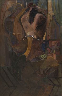 993.  FRANCISCO BORES (Madrid, 1898 - París, 1972)
Femme se coif