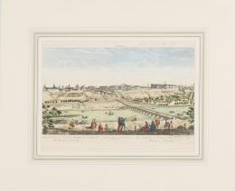 771.  ESCUELA FRANCESA, SIGLO XVIIIVista óptica de Madrid