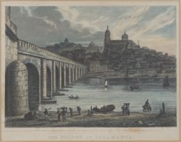 772.  THOMAS KELLY /W. L. LEITCH, M. J. STARLING/ FICHOTThe bridge of Salamanca, The city of Cologne, y Vue generale de Berne