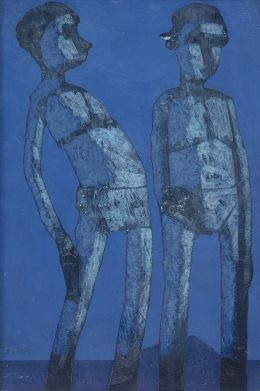 990.  ANTONIO QUIRÓS (Santander, 1912 - Londres, 1984)Figuras