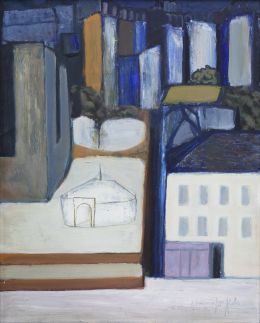 911.  JUAN ALCALDE (Madrid, 1918 - 2020)Carpa de circo, c.1979