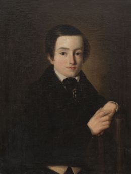 891.  ESCUELA ESPAÑOLA, SIGLO XIXRetrato de niño