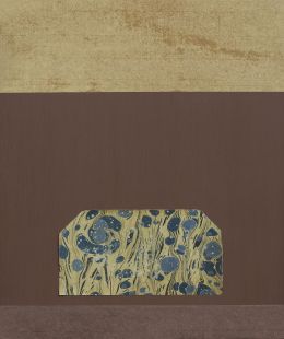 1138.  GUSTAVO TORNER  (Cuenca, 1925 - 2025)Collage rojizo, 1971