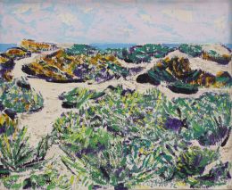 907.  FRANCISCO LOZANO (Valencia, 1912 - 2000)Dunas, 1972