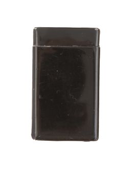 354.  Encendedor DUNHILL plaqué or lacado en negro