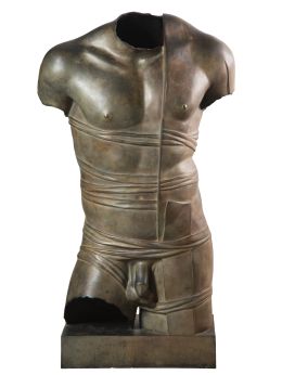 923.  IGOR MITORAJ (Oederan, 1944 - París, 2014) 
Grepol nero, 2