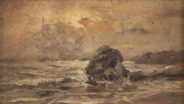 848.  ESCUELA ESPAÑOLA, SIGLO XIXMarina