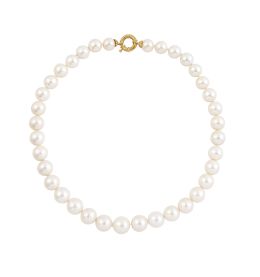 272.  Collar de perlas de los mares de sur de tamaño creciente hacia el centro