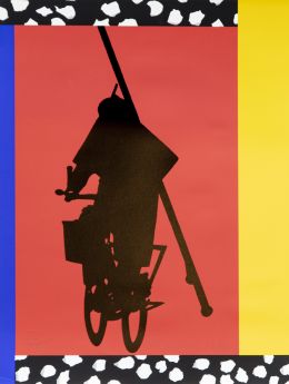 928.  EDUARDO ARROYO (Madrid, 1937 - 2018)Madrid-París-Madrid, 1987